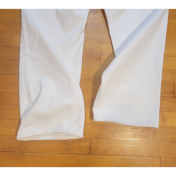 James Icon Women's 20 White Denim Jeans Classics Casual Regular  40x30 - Picture 10 of 11
